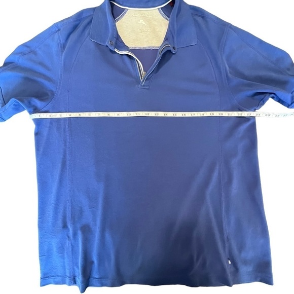 Tommy Bahama Men's Short-Sleeve Marlin Pocket Embroidery Blue XL - Picture 8 of 12